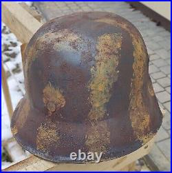 Helmet german original nice helmet M42 size 62 have a number WW2 WWII
