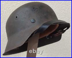 Helmet german original nice helmet M42 size 62 have a number WW2 WWII
