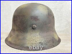 Helmet german original nice helmet M42 size 68 have a number WW2 WWII