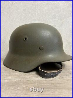 Helmet german original nice helmet M 40 size 64 original WW2 WWII