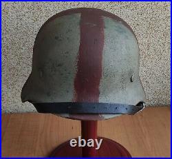 Helmet original nice german helmet M40 size ET64 have a number WW2 WWII medical