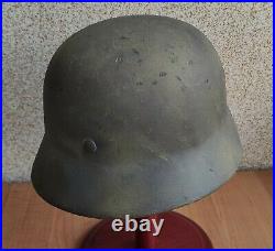 Helmet original nice german helmet M40 size ET66 have a number WW2 WWII