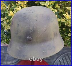 Helmet original nice german helmet M40 size SE66 have a number WW2 WWII