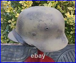Helmet original nice german helmet M40 size SE66 have a number WW2 WWII