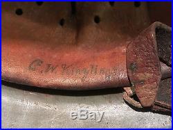 High Quality Aged WWll M1940 Named German Army Helmet with Liner & Chinstrap WW2