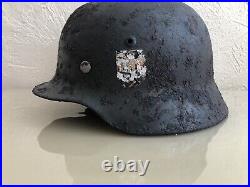 M35 Helmet WW2 WW II Germany Stalhelm size N. S. 64