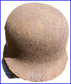 M35 Helmet WWII Original German Stahlhelm Steel WW2