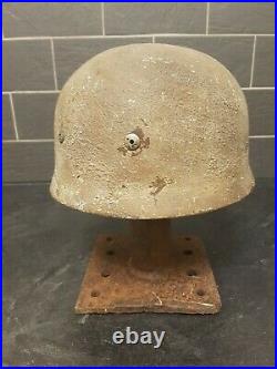 M38 helmet, Fallschirmjaeger, WW2 German Paratrooper, old repro I guess