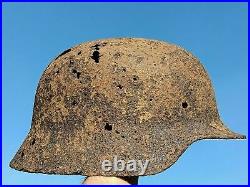 M40 Helmet WW2 WW II Germany Stalhelm Size 66