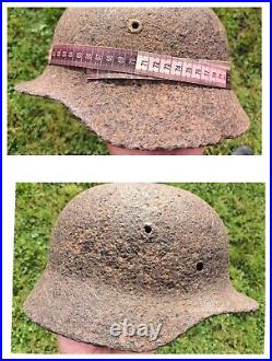 M40 Helmet WWII Original German Stahlhelm Steel WW2