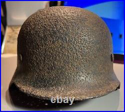M40 Helmet WWII Original German Stahlhelm Steel WW2