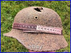 M40 Helmet WWII Original German Stahlhelm Steel WW2