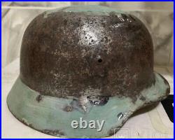 M40 Helmet WWII Original German Stahlhelm Steel WW2