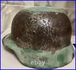 M40 Helmet WWII Original German Stahlhelm Steel WW2