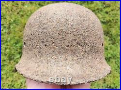 M40 Helmet WWII Original German Stahlhelm Steel WW2