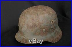 M40 size 66 Original-Authentic WW2 WWII Relic German helmet Wehrmacht