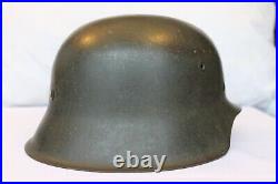 M42 German Helmet Captured Bring Back War Trophy with Liner WWII WW2 World War Two