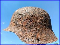 M42 Helmet WW2 WW II Germany Stalhelm size 66