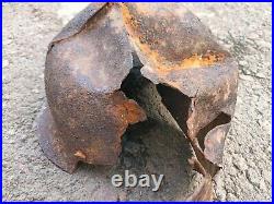 M42 Helmet WWII Original German Stahlhelm Steel WW2 Leather LINER