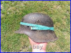 M42 Helmet WWII Original German Stahlhelm Steel WW2 Size 64