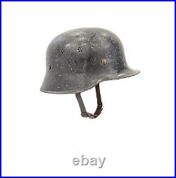 Named WW2 German M34 Helmet FEUERSCHUTZPOLIZEI