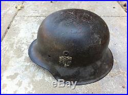 Old WW2 german army helmet