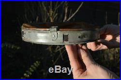 Original 1940 WW2 German Helmet Zinc-Coated Steel Liner Size 58