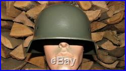 Original-Authentic WW2 WWII Relic German helmet Wehrmacht #206