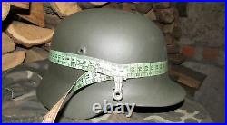 Original-Authentic WW2 WWII Relic German helmet Wehrmacht manufacturer number #7