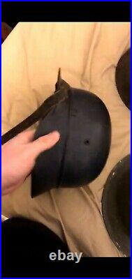 Original German Army WW2 WWII Helmet STAHLHELM WITH MARKING MINT CONDITION LINER