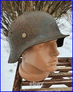 Original German Helmet M35 WW2 World War 2 Aluminum Liner ET64 Size 64/57