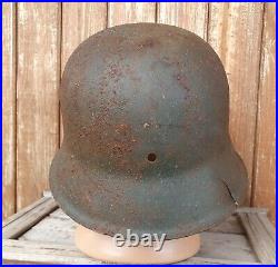Original German Helmet M42 Decal Relic of Battlefield WW2 World War 2