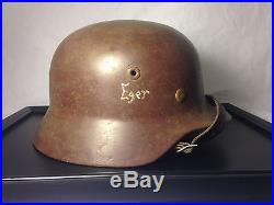 Original German Helmet VET BRINGBACK Youth WWII WW2 Very Small Size Eger