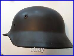 Original German Helmet WW2 WWII M-1935 / 40 Shell Q 66