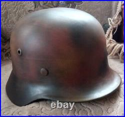 Original German WW2 Helmet 1939-1945 after restoration 2