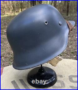 Original German WW2 Helmet + cover as a gift