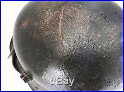 Original German WW2 / WW1 Re-issued M-18 Cutout Helmet Winter War WWII WWI