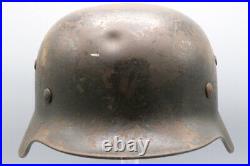 Original German WWII M35 Re-Issued Helmet WW2
