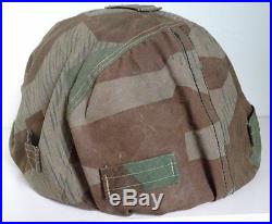 Original German WW 2 Camouflage Elite Helmet Cover Field Production