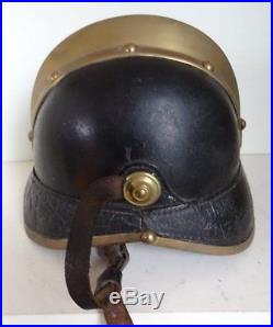 Original German WW 2 Firefighter Helmet Spikehelmet