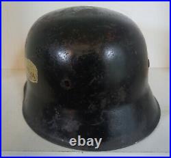 Original German WW 2 Helmet Mauser Werkschutz