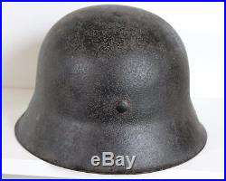 Original German WW 2 M 42 Helmet marker hkp size 64