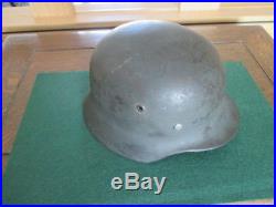 Original German WW 2 single decal helmet
