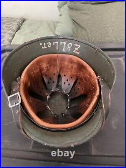 Original Restored M40 German Helmet WW2