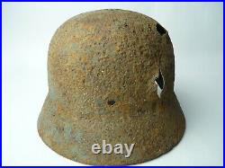 Original WW2 German Army Helmet Relic Could be cleaned up more
