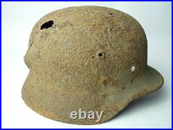 Original WW2 German Army Helmet Relic Could be cleaned up more