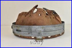 Original WW2 German Helmet Liner Steel/Zinc Mid War M40 M42 Dated 1940 64/57