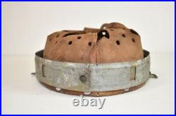 Original WW2 German Helmet Liner Steel/Zinc Mid War M40 M42 Dated 1942 64/57