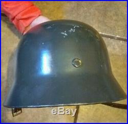 Original WW2 German Helmet M35 Outstanding Condition Rare