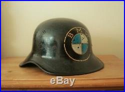 Original WW2 German Helmet With Liner BMW